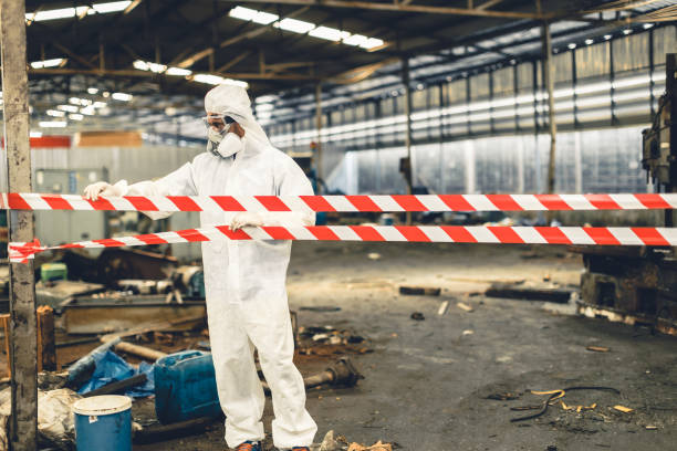 Professional Odor Removal technician working in Winterville, NC